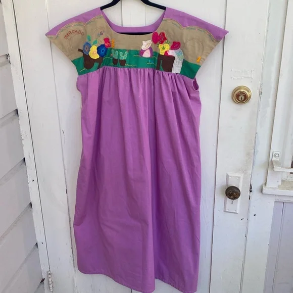 embroidered puebla dress Puebla Classic Embroidered Ruffles Blouse main image 1